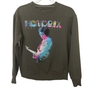 JIMI HENDRIX 1970 Band of Gypsys Sweatshirt Women's XS VGC